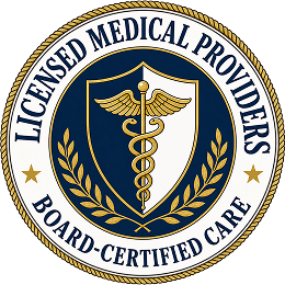 Licensed medical providers logo